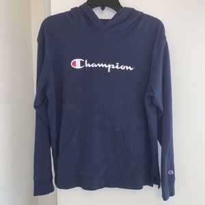 CHAMPION Women's Long Sleeve Hoodie Shirt